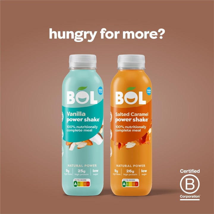 Chocolate Power Shake — Ready-To-Drink Nutritionally Complete Meal (302Kcal) | 26G High Protein Shake Bottle | Low Sugar, Plant-Based, Low Calorie Meal Replacement Shakes (410Ml X 6 Bottles)