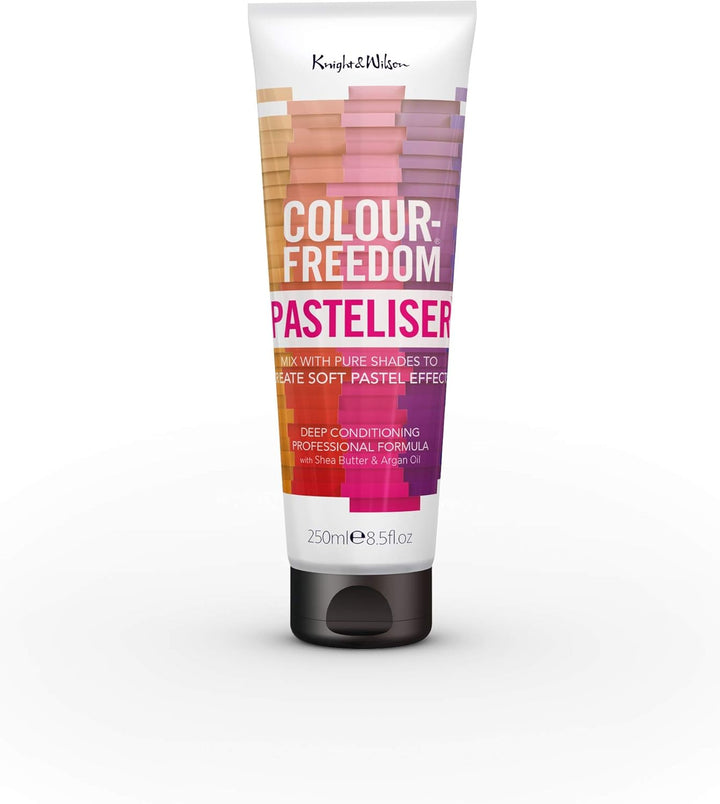 Colour-Freedom 150Ml Mystic Purple Semi-Permanent Hair Colour - Ultra-Vibrant Vegan Friendly Colour Mask with Shine Booster Complex - Ammonia Free Colour Lasts up to 6-10 Washes