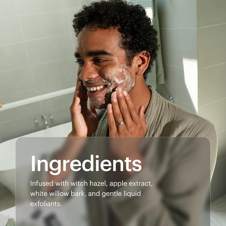 ® Power Shave Gel, Men'S Soothing Head & Face Shaving Gel, with Witch Hazel & Gentle Liquid Exfoliants to Help Defend against Irritation, Ingrown Hairs & Razor Bumps, 6 Fl Oz