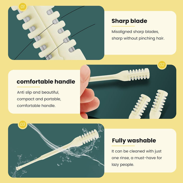 10 Pcs Spiral Dual-Blade Nose Hair Trimmer Set with 2 Precision A-Scissors & Mirror-Polish Round-Tip Scissors – 360° Rotating Stainless Steel Grooming Kit