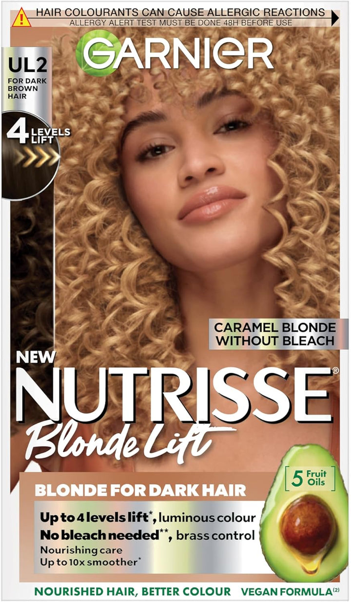Nutrisse Ultra Crème Vegan Hair Dye, 3 Darkest Brown. Ensures 100% Grey Coverage and Intense, Rich 8-Week Colour. This No-Ammonia, Vegan Formula Provides a Deep, Beautiful Dark Shade.