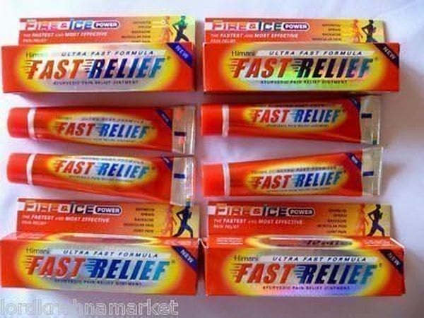 Ayurvedic Herbal Fast Pain Relief Cream Ointment 25Gm X 4 Tube