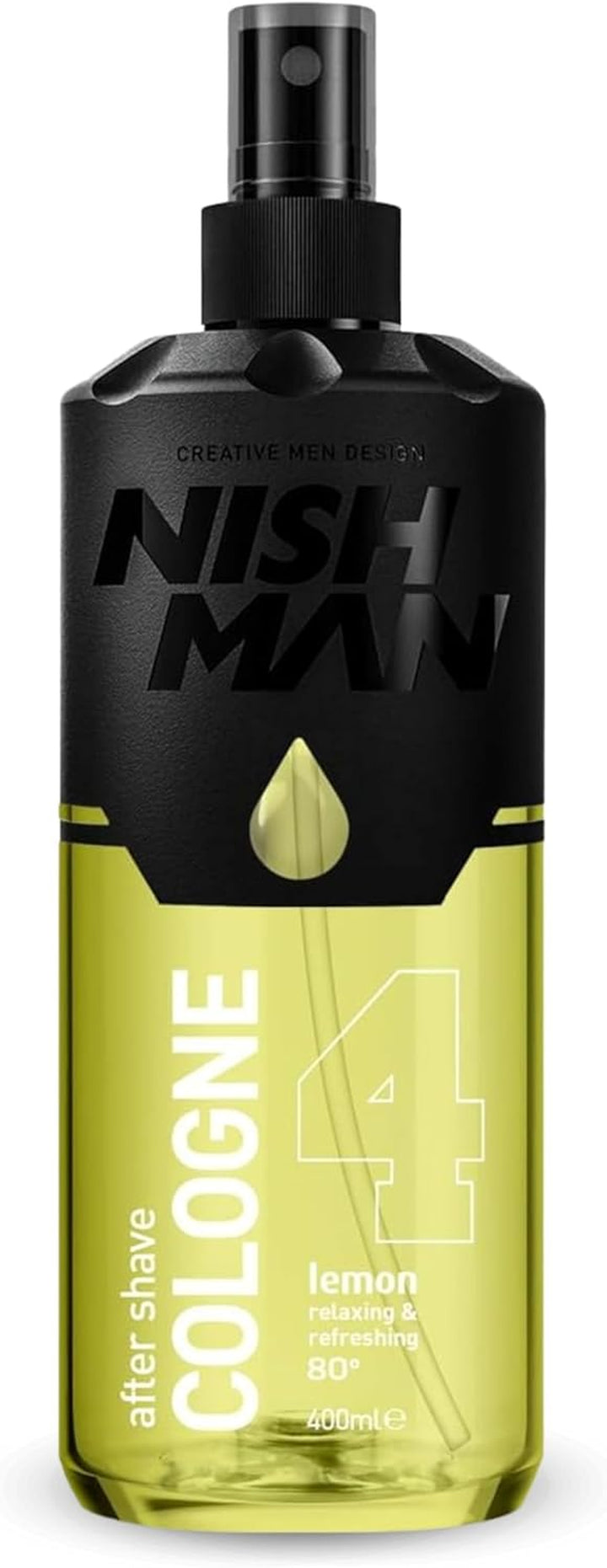 Aftershave Cologne 05 - Volcano 400Ml – Refreshing after Shaving Spray Lotion for Men - Scent of Creamy Heliotrope Flower & Oriental Hibiscus - Mens after Shave Cologne