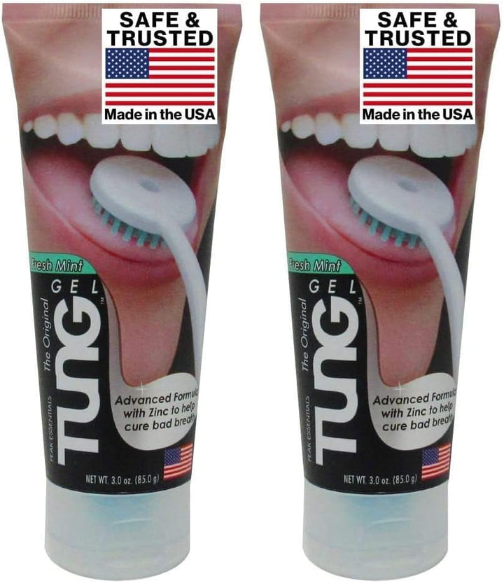 TUNG, the Original Gel Tongue Cleaner, Fresh Mint, 85 Gram