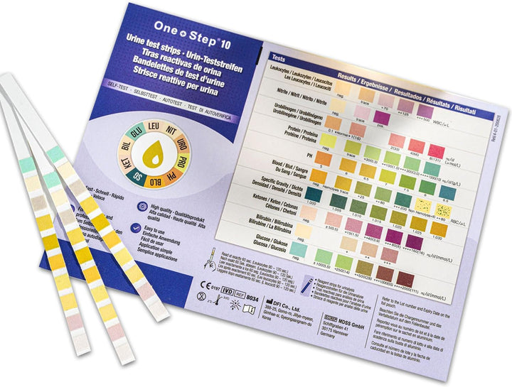 15 X Urine Test Strips 10 Parameter Urinalysis Testing Kits
