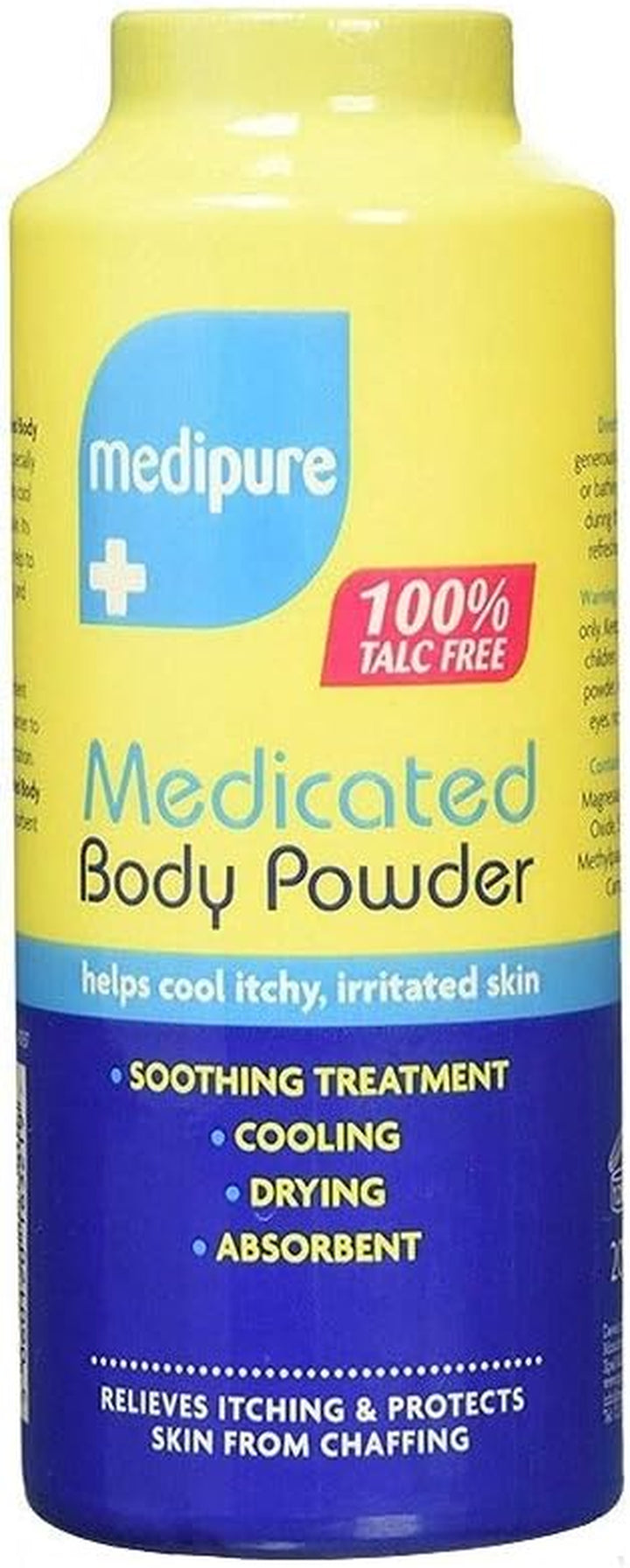 Unisex Medicated Soothing Body Powder for Itchy, Irritated Skin-200G New
