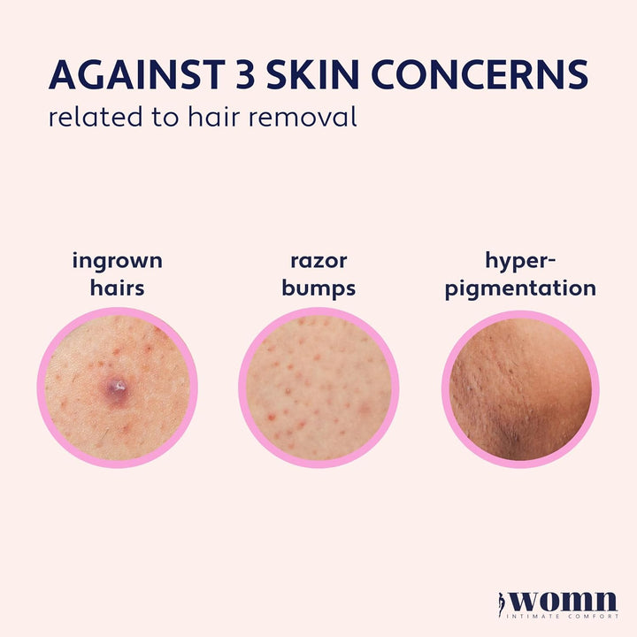 Intimate Comfort INGROWN HAIR SERUM - Serum against Ingrowns, Razor Bumps & Skin Discolorations, 50Ml