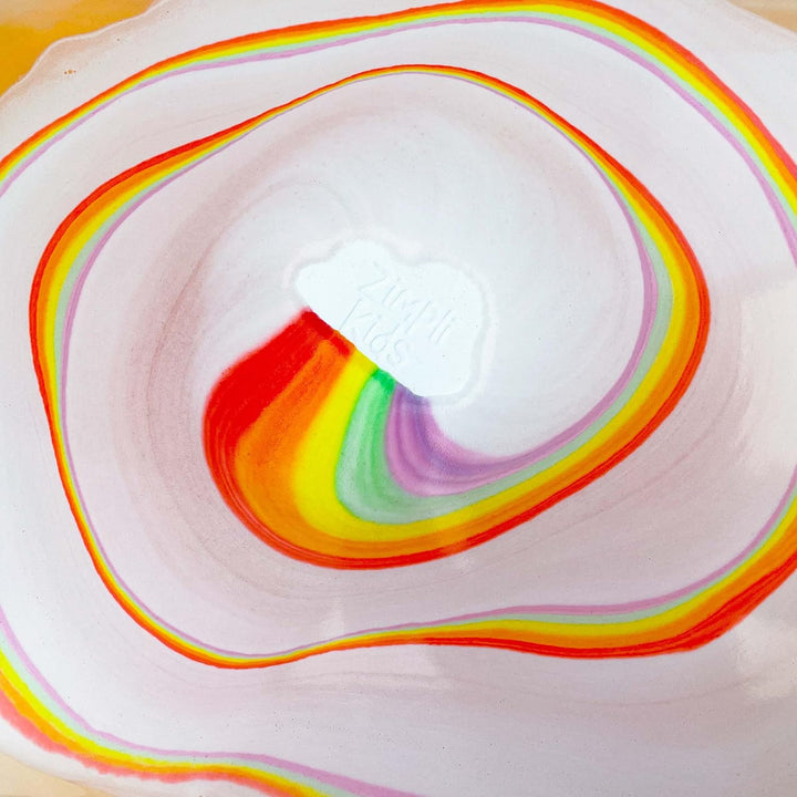 ZIMPLI - Large Cloud Rainbow Baff Bombz, Create a Rainbow Effect, Fizzing, Bathtime Adventure, Bath Bomb Fizzing Fun for Children 4 5 6 7 8 9