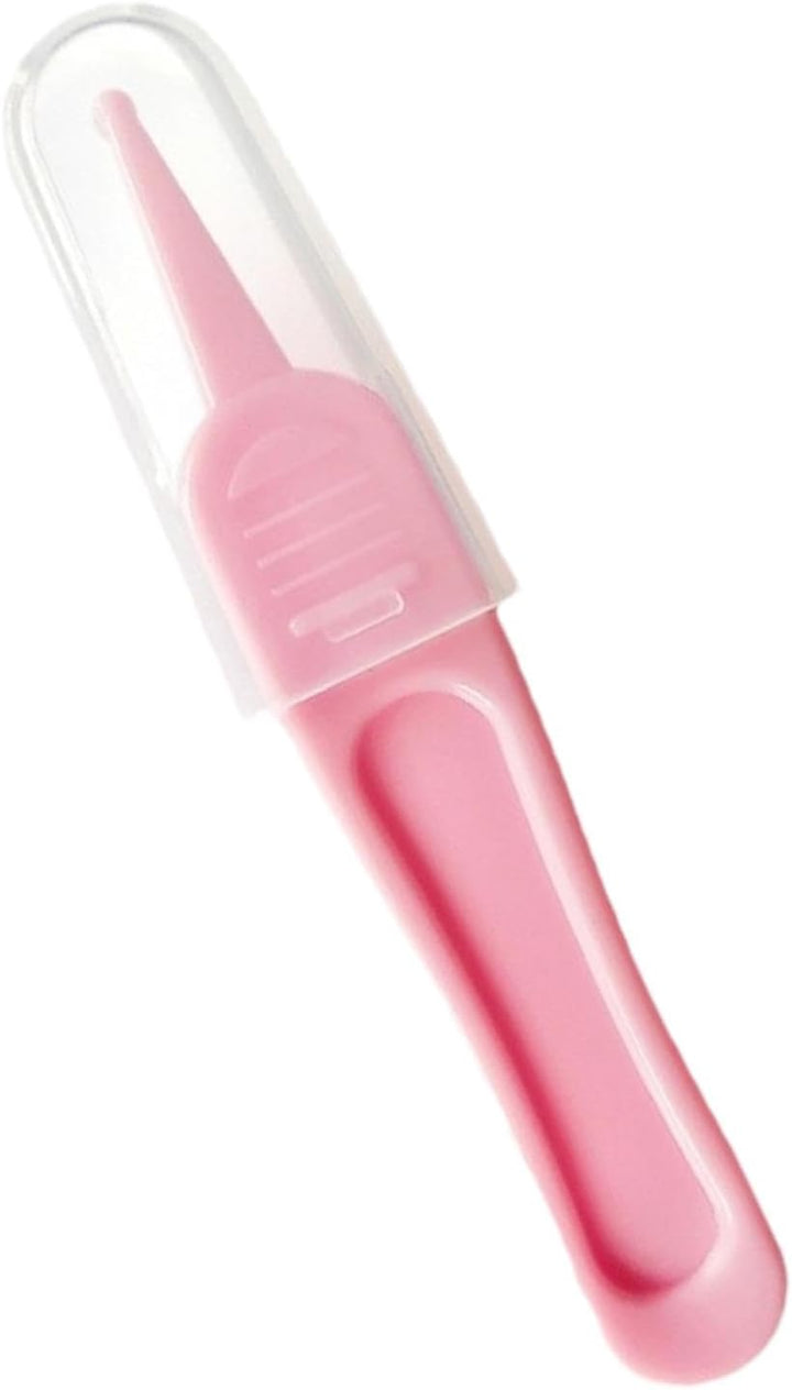 Nose Tweezers for Boogers, Nasal Tweezer for Babies, Pincet Safe Effective Cleaning Supplies, Portable Forceps round for Kids for Cleaning Ear Canals, Nasal Passages