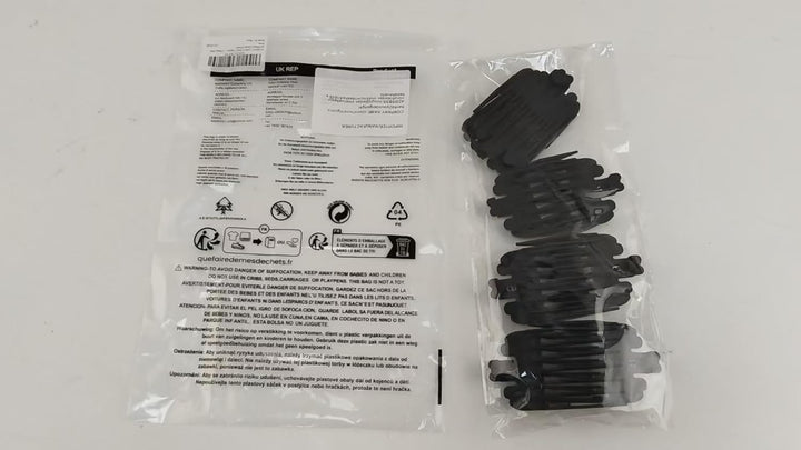 10PCS Hair Clipper Combs Guides Hair Clipper Guards, Limit Comb Hair Cutting Guide Replace Comb Compatible to Many Wahl Clippers (1.5Mm,3Mm,4.5Mm,6Mm,10Mm,13Mm,16Mm,19Mm,22Mm,25Mm)