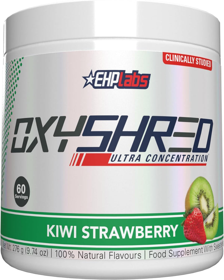 Oxyshred Thermogenic Pre Workout Powder & Shredding Supplement - Clinically Proven Pre Workout Powder with L Glutamine & Acetyl L Carnitine, Energy Boost Drink - Cosmic Blast, 60 Servings