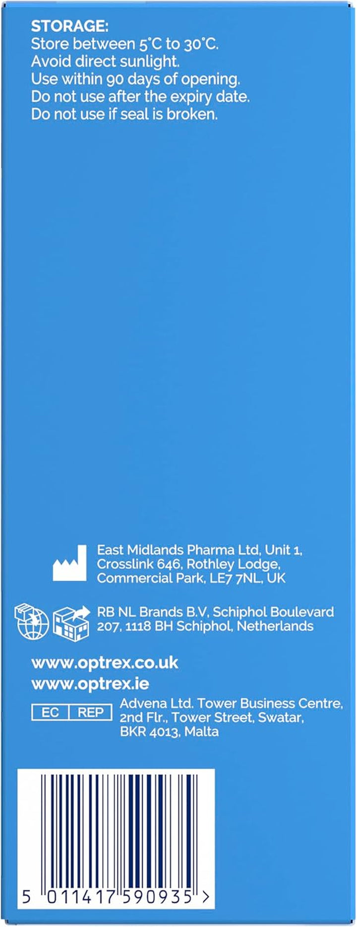 Multi Action, Eye Wash, 300 Ml, for Gentle and Effective Relief, Itchy, Irritated, Tired, Uncomfortable Eyes, Easy to Use,