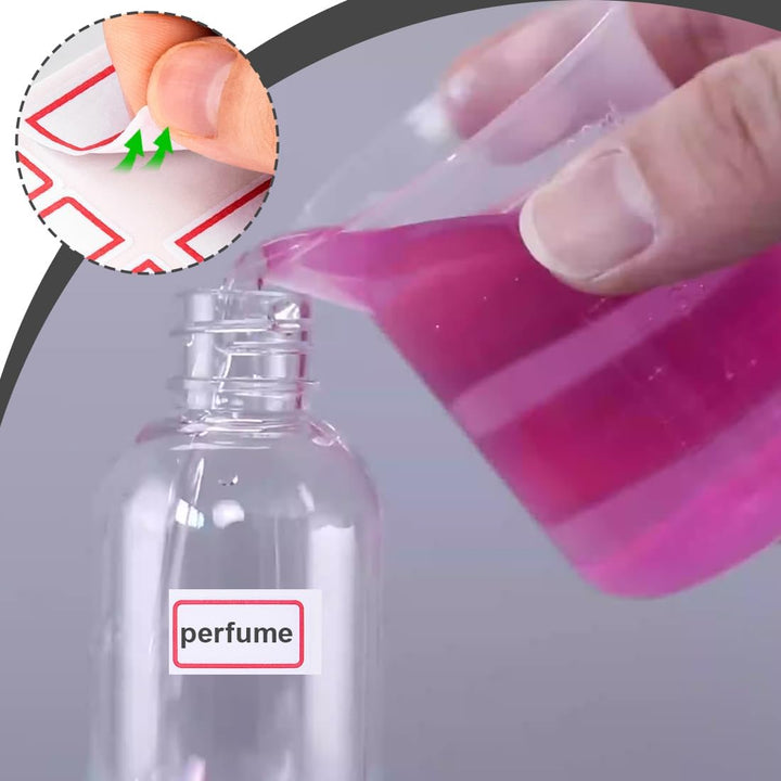 12 Pack Slim PET Plastic Bottles for Liquid Essential Oils, Empty Transparent Dropper Bottles with Transparent Caps (30Ml)