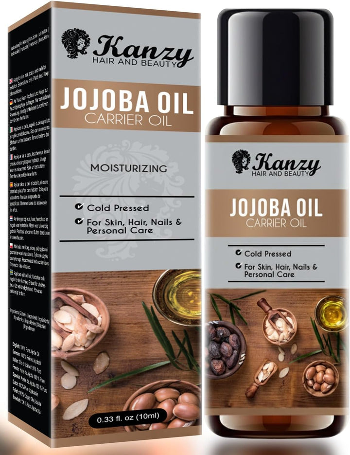 Kanzy Rosehip Oil for Face 120Ml Rosehip Oil Organic Cold Pressed Rose Hip Oil for Face 100% Pure Vegan Cruelty Free for Skin, Hair, Nails, and Body for Nourishment, Dryness, Fine Lines and Scars