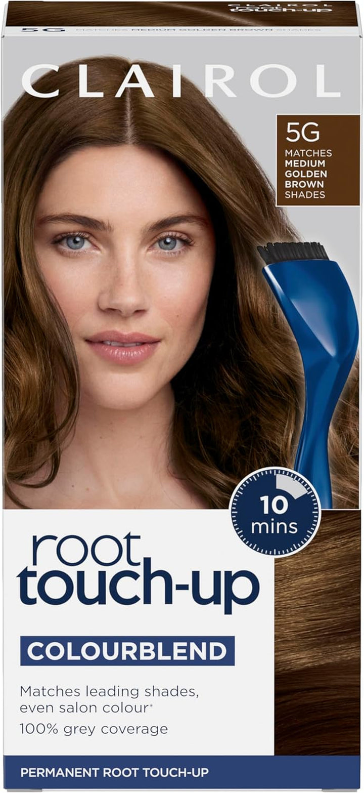 Root Touch-Up Permanent Hair Dye, 4 Dark Brown (Packing May Vary)