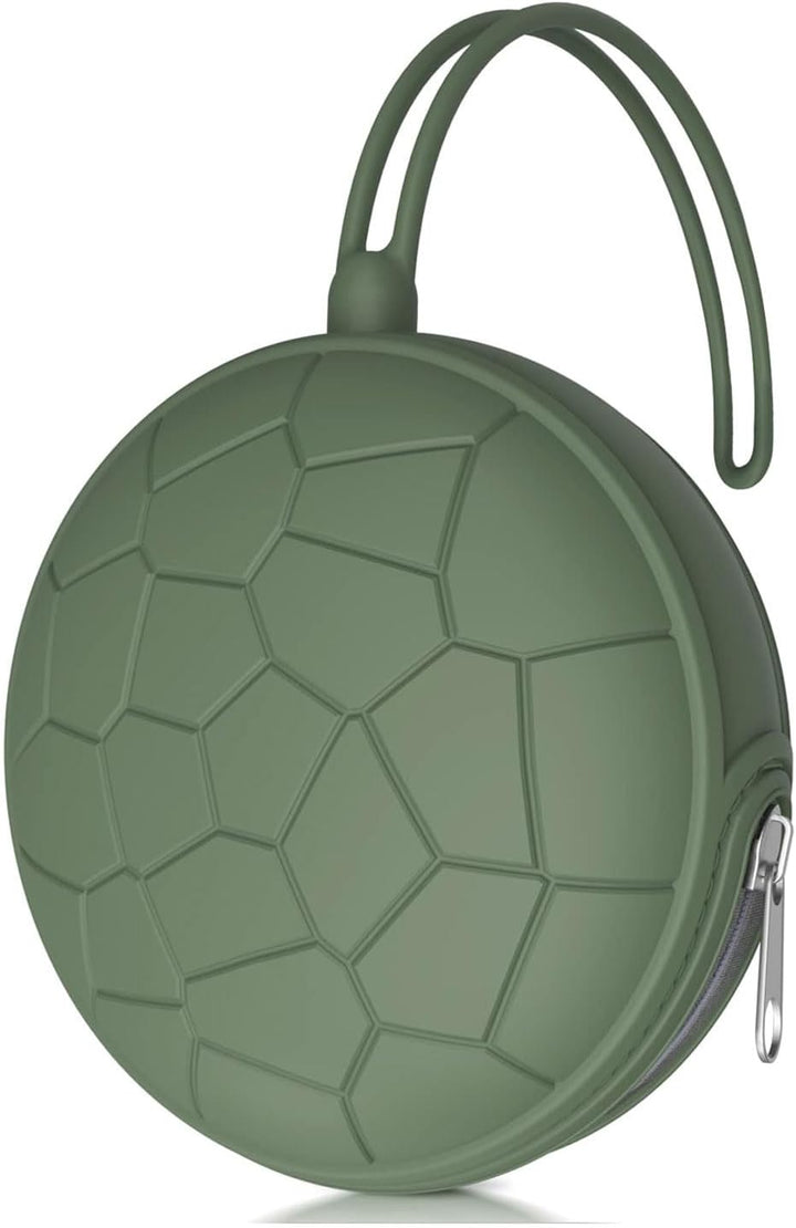 Dummy Holder Case Set,Bpa Free Silicone Pacifier Holder Pod,Dummy Storage Box,Portable Soother Pods for Baby Nappy Changing Bag Stroller,Travel,Home,Easy to Clean(Pink)