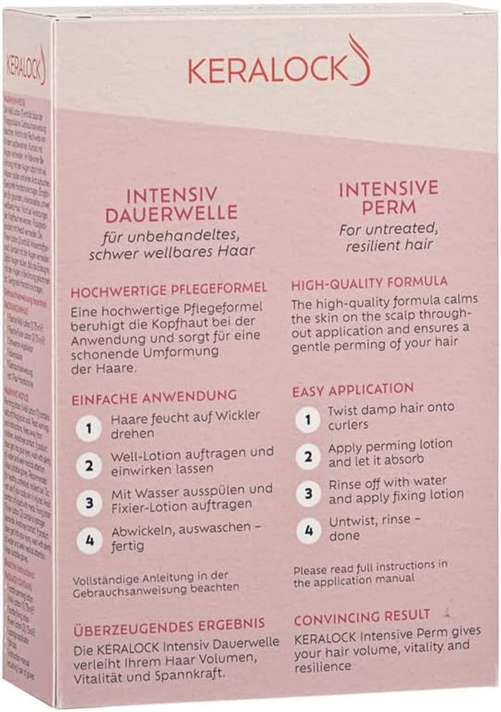 Intensive Perm – Gentle and Effective, Long-Lasting Curls, Smooths Hair Surface, Sponge Application System