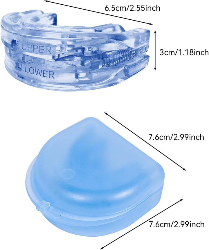 Anti Snoring Mouthpiece: anti Snoring Devices for Men and Women Snore Stopper for Sleep,Adjustable Sleep Mouthpiece