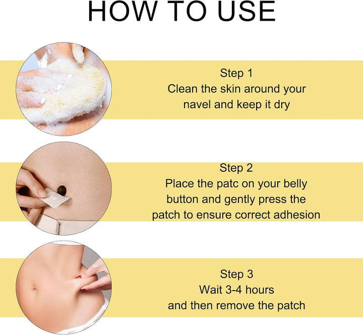 Bee Venom Lymphatic Drainage Slimming Patch 50 Count, Bee Venom Patch, Lymphatic Drainage, Suitable for Weight Los