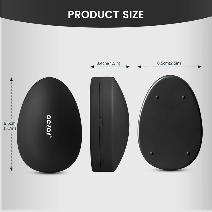 Nano Glass Hair Remover with Upgraded Grinding Surface -Achieving Painless Hair Removal, Crystal Hair Eraser for Portability, Reusable Easy to Use Silky Smooth Crystal Hair Removal Device