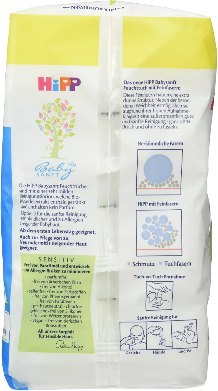 Babysanft/Mamasanft Fragrance Free Wet Wipes