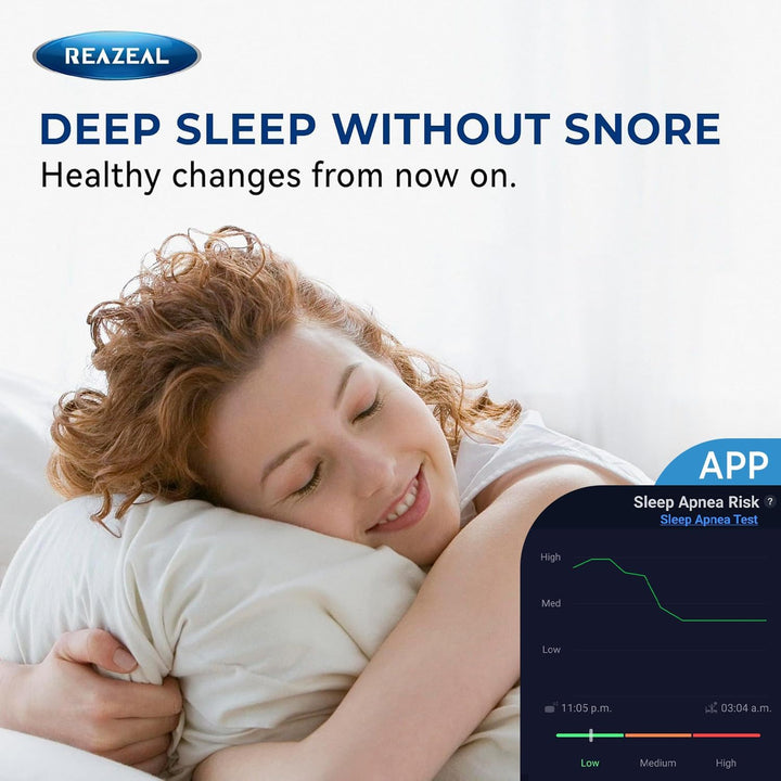 Anti Snoring Devices for Quiet Sleep: Snoring Aids for Men & Women - Adjustable Anti-Snoring Mouthpiece with One Replacement for Travel & Home Use