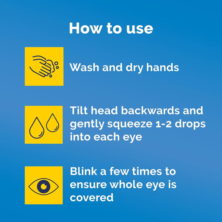 Itchy Eyes, Double Action Soothing Eye Drops, 10Ml, Soothes & Protects, Cools and Relieves, Gets to Work Instantly, on the Go Relief