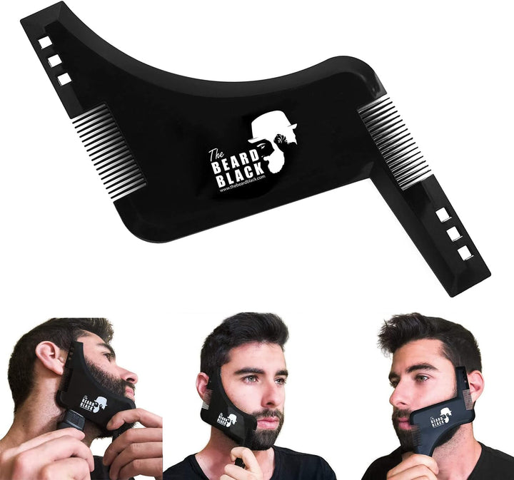 Beard Shaping & Styling Tool with Inbuilt Comb for Perfect Line up & Edging - Premium Quality Product