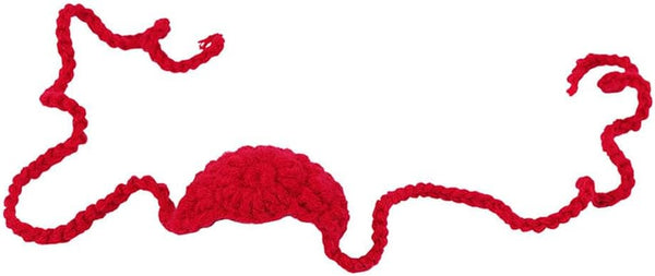 Knitted Nose Cover Soft Warmer Portable Reusable Adults Kids Skiing Safety Nasal Protector Winter Sports Gifts , Red