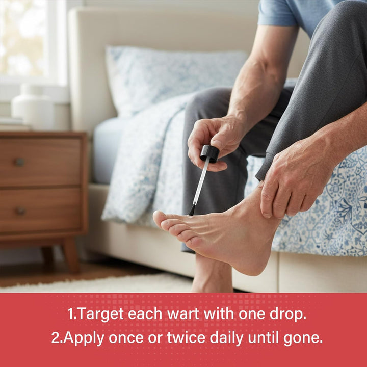 Fast Acting Wart Remover, Verruca Remover, Gentle Removal of Common Warts, Plantar Warts, Corn and Calluse, Suitable for Hands and Feet, Trusted by the Whole Family