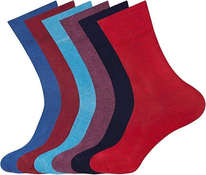 Diabetic Sock for Woman- Non Elastic Wide Honey Comb Top Soft Cuff Ankle Wide Grip Odema Friendly Non Binding Circulatory for Swollen Feet Legs Size 4-7