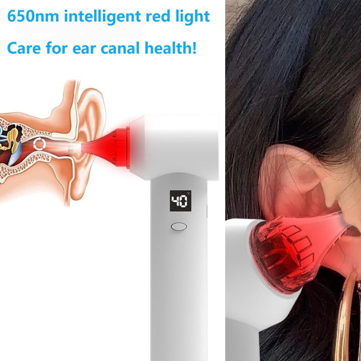 Ear Dryer - Rechargeable Ear Water Drying Aid the Ultimate Solution for Post-Swimming, Showering, Surfing, Water Sports, Ear Drying, Ear Care and Infection Prevention