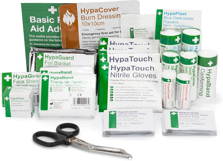 Safety First Aid First Aid Kit Refill Pack British Standard 8599 Compliant, Medium 25-100 Persons