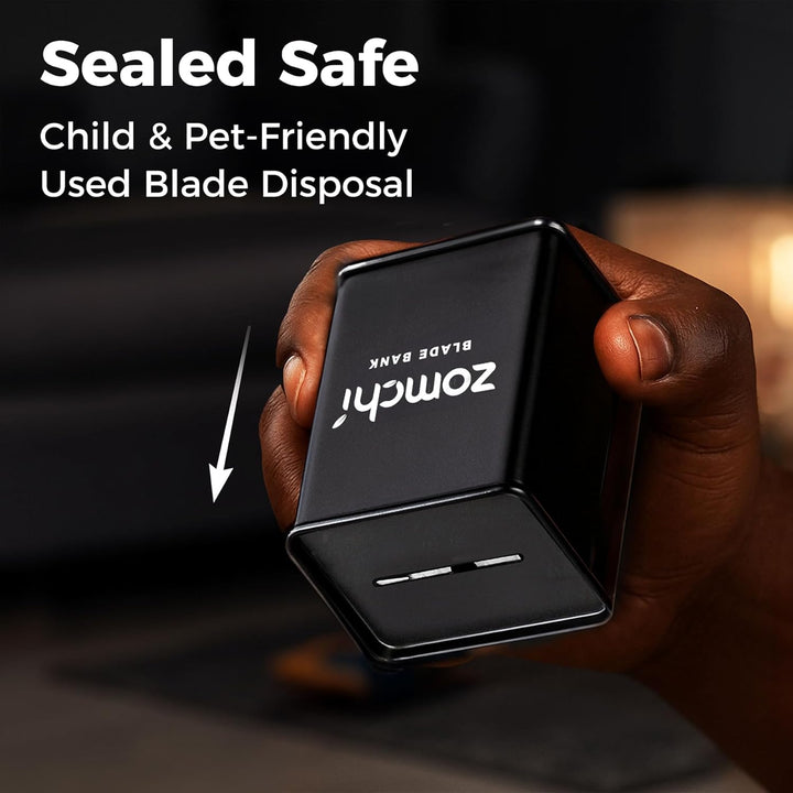 Razor Blade Bank for Safety Razor Blade Storagement, Used Double Edge Safety Razor Blade Disposal Case