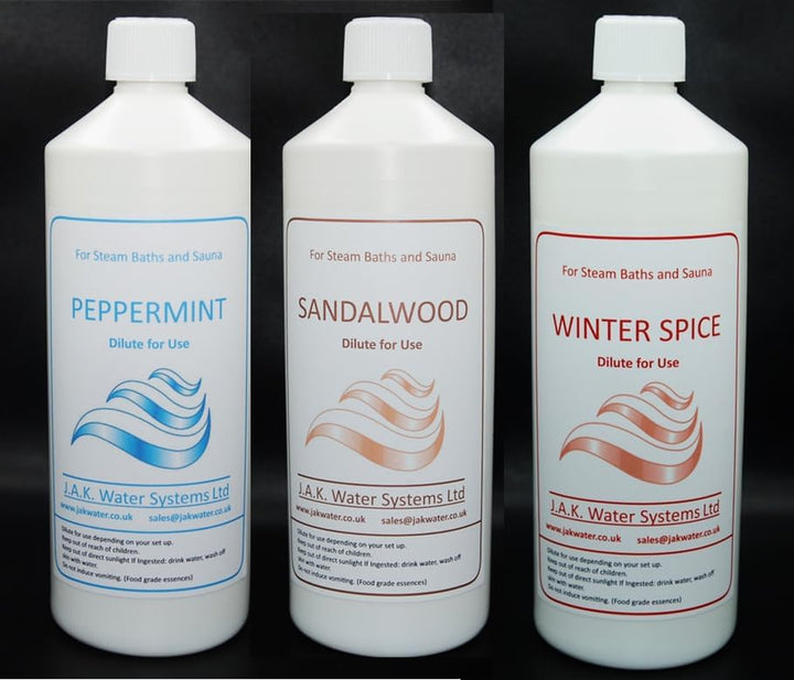 Jak Spa Fragrance Multipack for Saunas and Steam Room 3X500Ml (One Size, Eucalyptus, Lavender and Citrus)