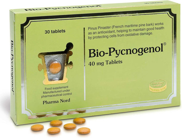 40Mg Bio-Pycnogenol 30 Tablets