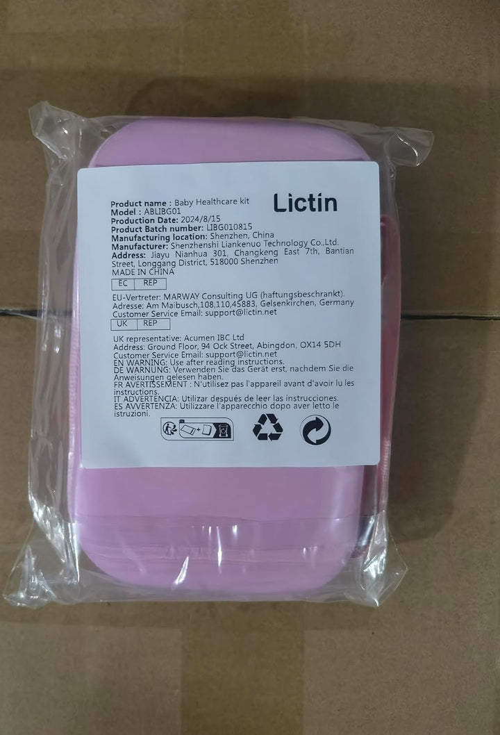 Baby Healthcare and Grooming Kit,  Nursery Care Kit, Newborn Safety Health Care Set with Hair Brush,Comb,Nail Clippers and More for Newborn Infant Toddlers Baby Boys