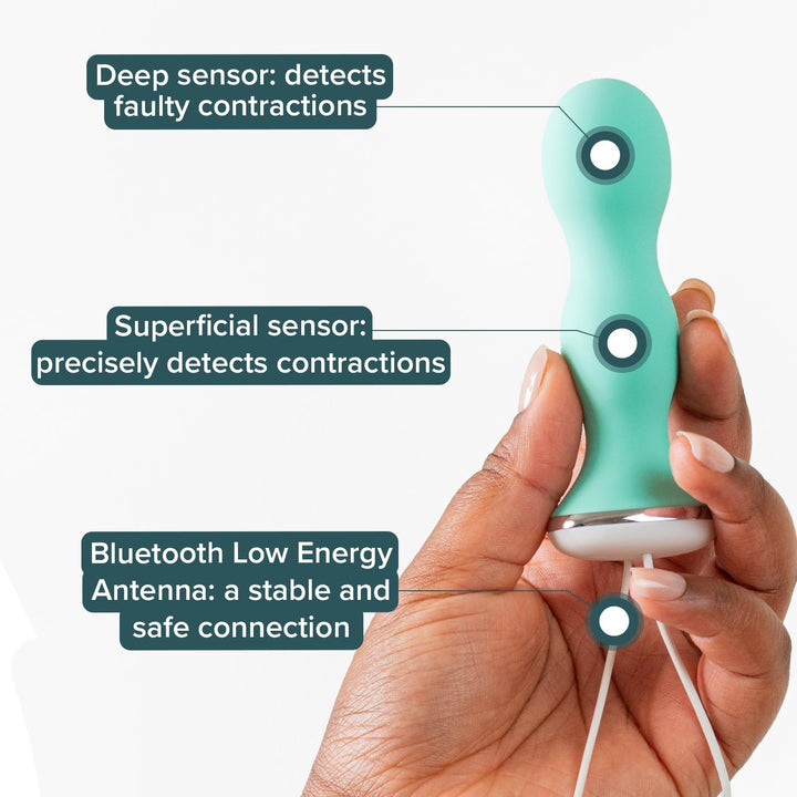 - Pelvic Floor Trainer with App | Kegel Exerciser | Strengthen Your Pelvic Floor, Get Better Bladder Control Faster Postnatal Recovery (Green)
