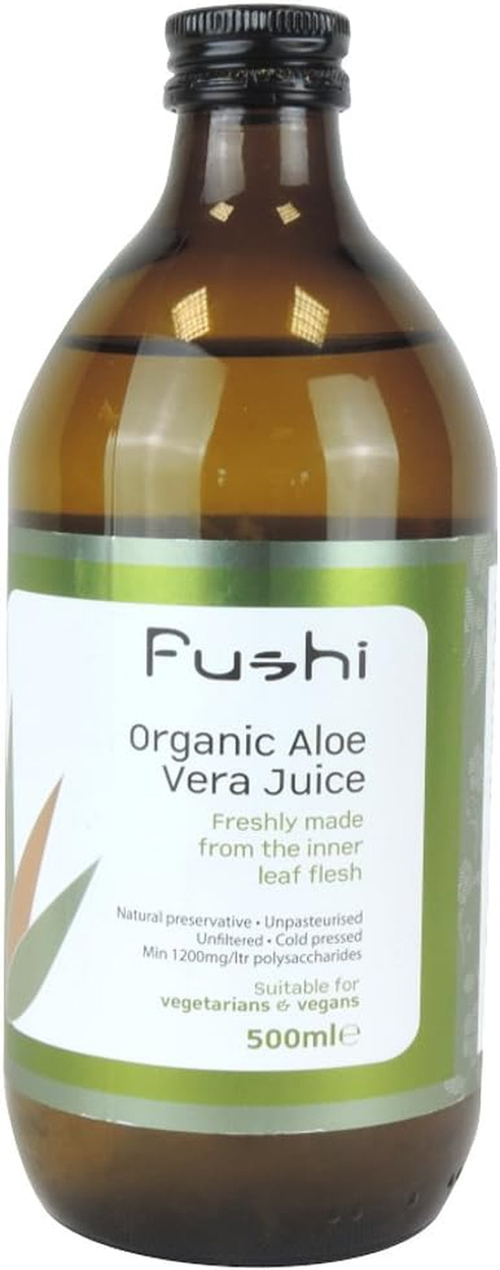 Organic Cold-Pressed Aloe Vera Juice 1000 Ml | Ethical & Vegan Society Approved | Manufactured in the UK