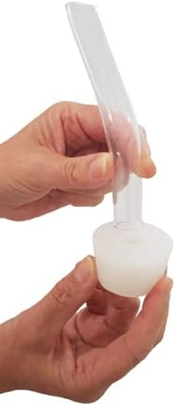 Dr Nelson’S Improved Inhaler, Vocal Steamer White Spare Mouthpiece and Bung