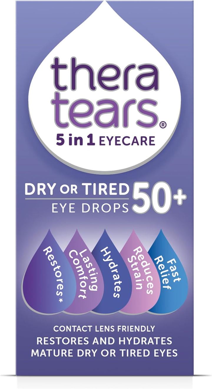 Screen Eyes Eye Drops | Relieves, Refreshes and Whitens Dry, Red or Irritated Eyes from Extended Screen Use | Contact Lens Friendly | 5 in 1 Eye Care Drops | 10Ml