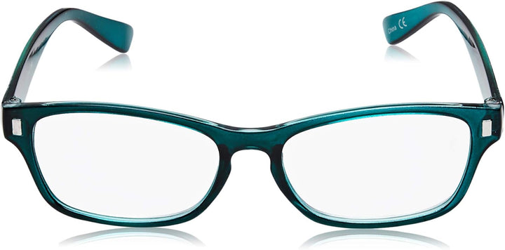 The Reading Glasses Company Dark Blue Aquamarine Readers Value 2 Pack Mens Womens RR77-3Q +2.50