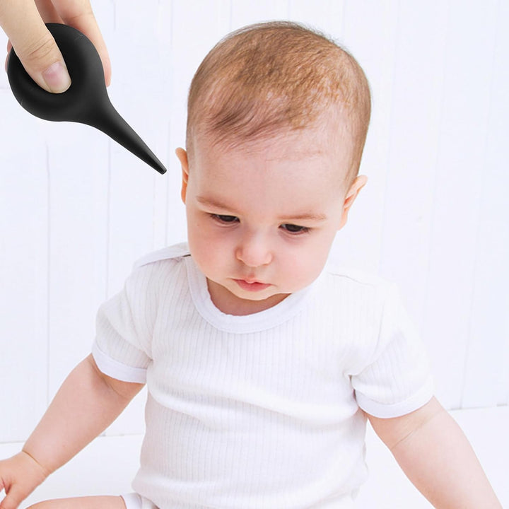 1PC Ear Hand Bulb Ear Washing Squeeze Bulb Silicone Suction Ear Bulb for Baby Kids Adults