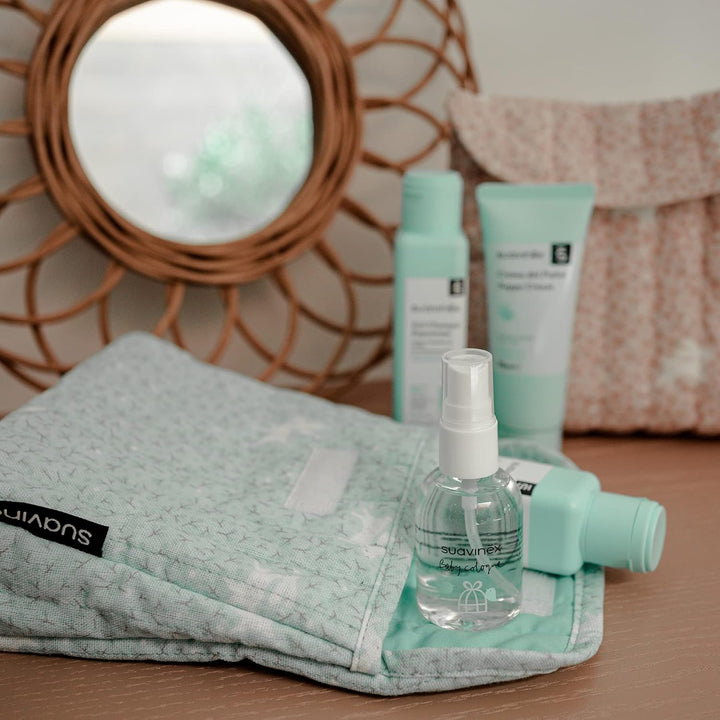 Neceser Tela Viaje Azul Lote 5 Pz