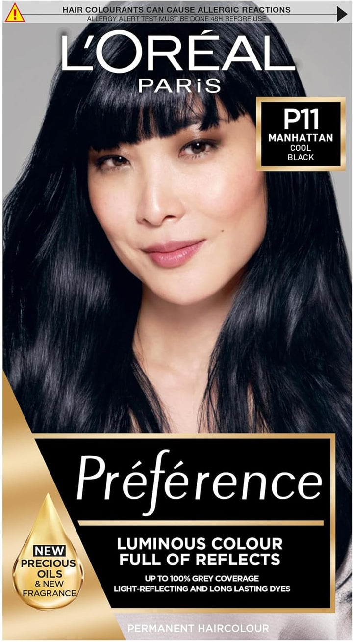 Paris Permanent Hair Colour, Long-Lasting Shine and Intense Colour, for up to 8 Weeks, Preference Vivids (Colorista), Bright Red 8.624, X1 Pack