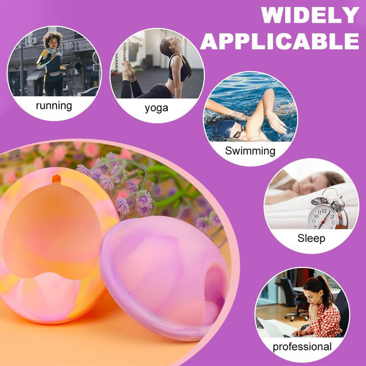 Menstrual Cups, Pack of 2 Reusable Menstrual Disc Soft Grade Silicone Menstrual Cup - Comfortable, Leak-Proof Period Protection,Small Large Sizes,Tampon, Pad, Cup Alternative