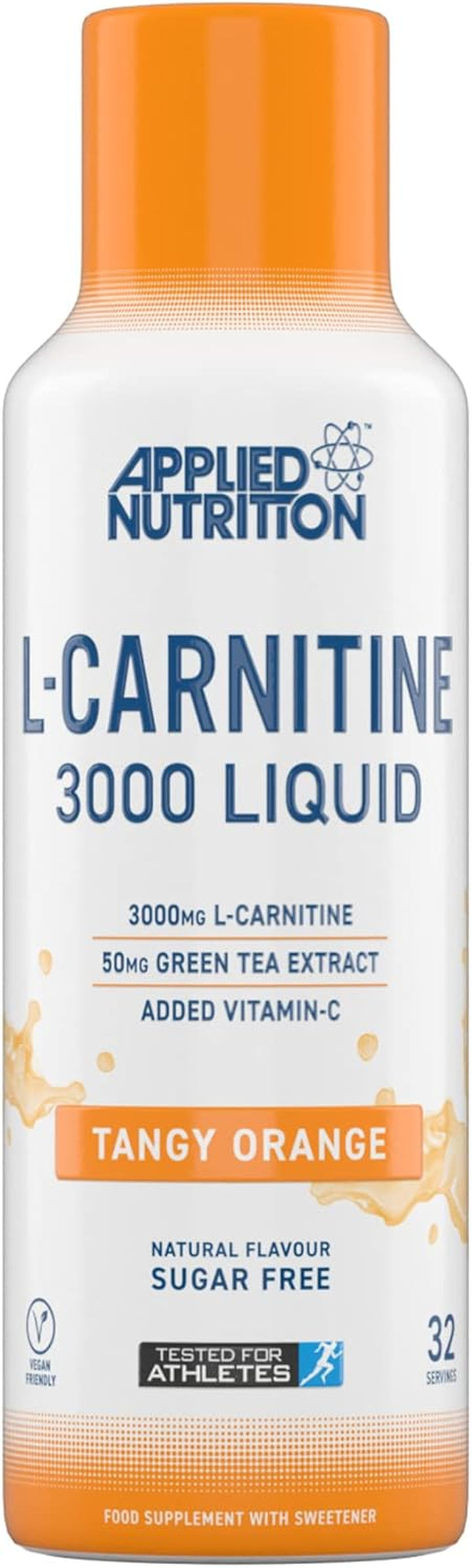 L Carnitine 3000 Liquid - L-Carnitine with Green Tea & Vitamin C, Boosts Energy & Weight Management, Vegan (480Ml - 32 Servings) (Sour Apple)