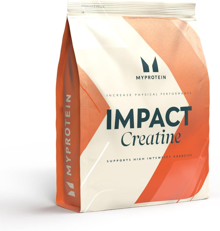 Impact Creatine Monohydrate Powder | 250 G | Micronised Creatine for Strength, Power & Muscle Growth | 3 G per Serving | Supports High-Intensity Training & Recovery | Unflavoured