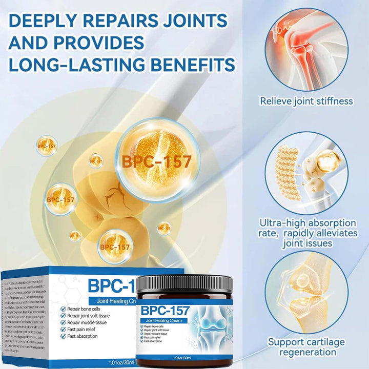 Picdo BPC-157 Healing Joint Cream,Picdo Peptide Complex Soothing Cream,Professional Effectively Improve Joint Discomfort and Enhance Mobility,Painrelief for Back,Neck,Hands,Knee (3)