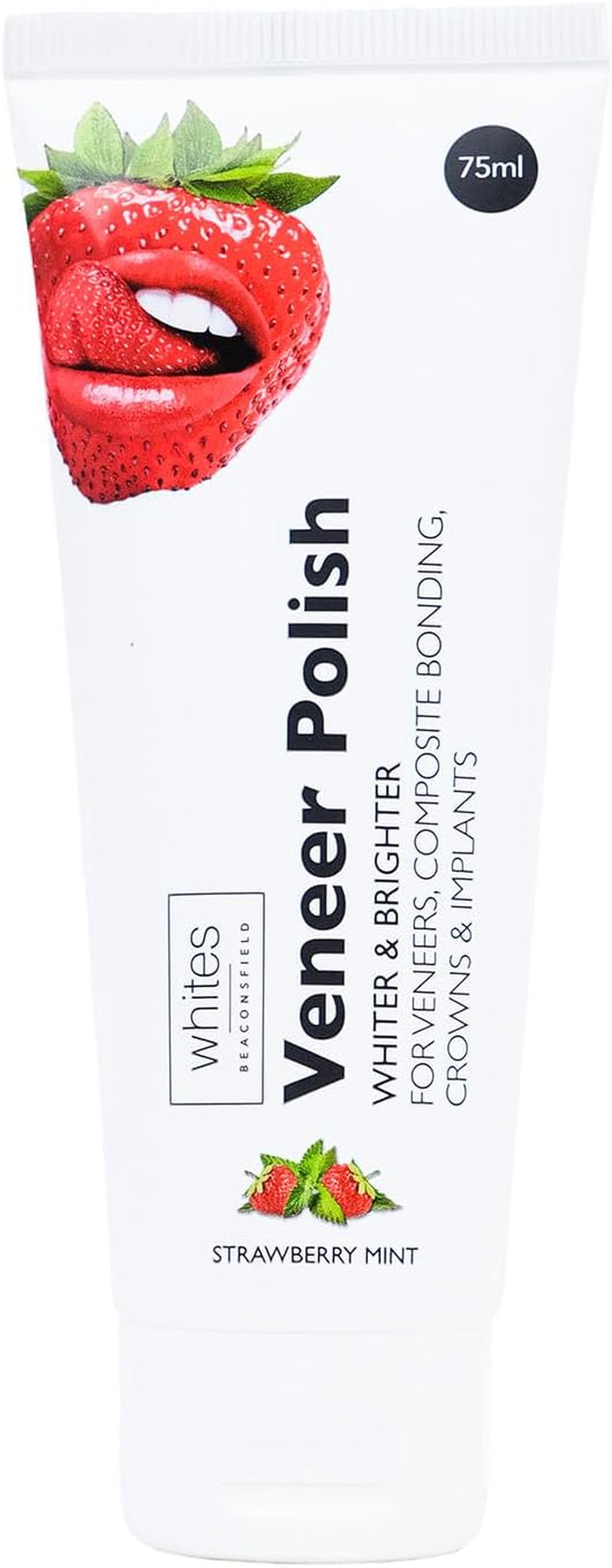 Veneer & Composite Whitening Polish – Professional Toothpaste for Veneers, Bonding, Crowns, Implants, Bridges & Natural Teeth – Effective Stain Remover – Vegan & Cruelty-Free